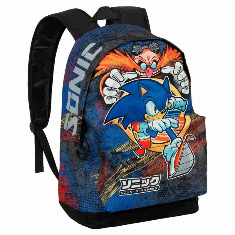 Mochila Escolar Urbana Sonic The Hedgehog Acelera Tus Aventuras