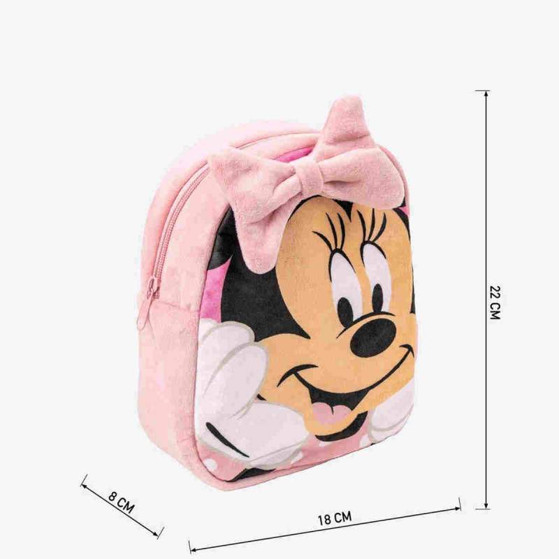 Mochila Guarder A Peluche Minnie Mouse Disney Poli Ster