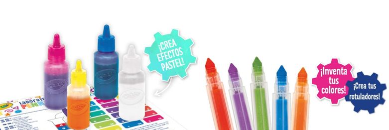 Laboratorio rotuladores Multicolor Crayola