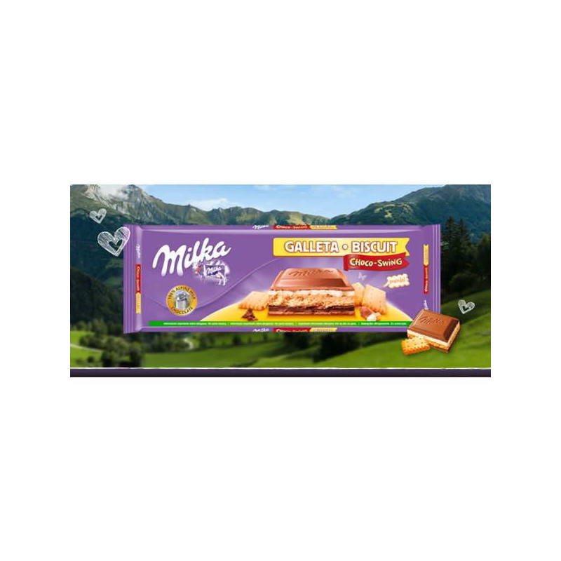 Milka Mmmax Choco Swing Galleta 300gr