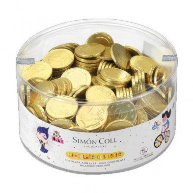 Monedas de chocolate. 1kg.