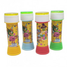Ulikey Pomperos para Niños, Pack de 52 Pompas de Jabón de 5 Colores  Varitas, Tubos para Crear Burbujas de Jabon, Juguetes para Niños Exterior