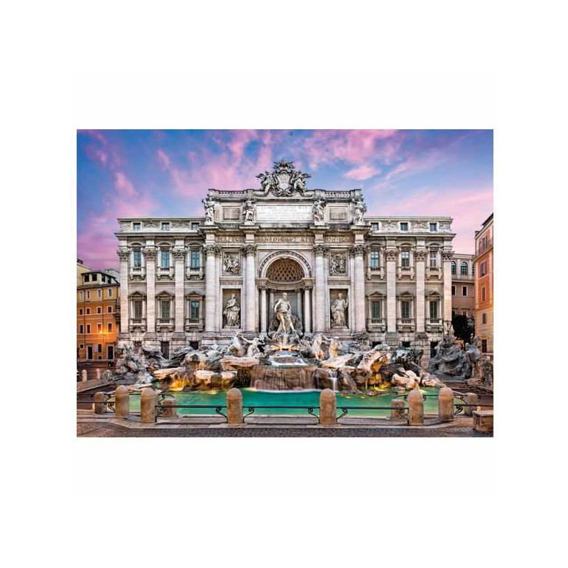 Descubre La Magia De Roma Con Nuestro Puzzle Fontana De Trevi De 500 ...