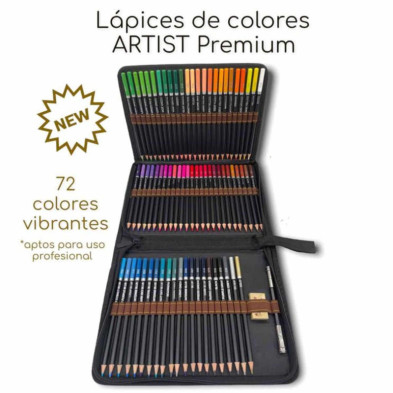  Lápices de colores, caja de 150 colores surtidos, goma