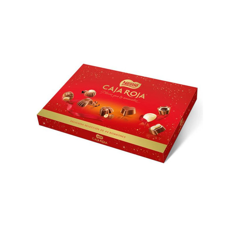 Nestlé Caja Roja Bombones de Chocolate - Estuche de