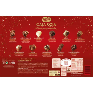 Bombones de chocolate Creations Caja Roja Nestlé caja 186 g
