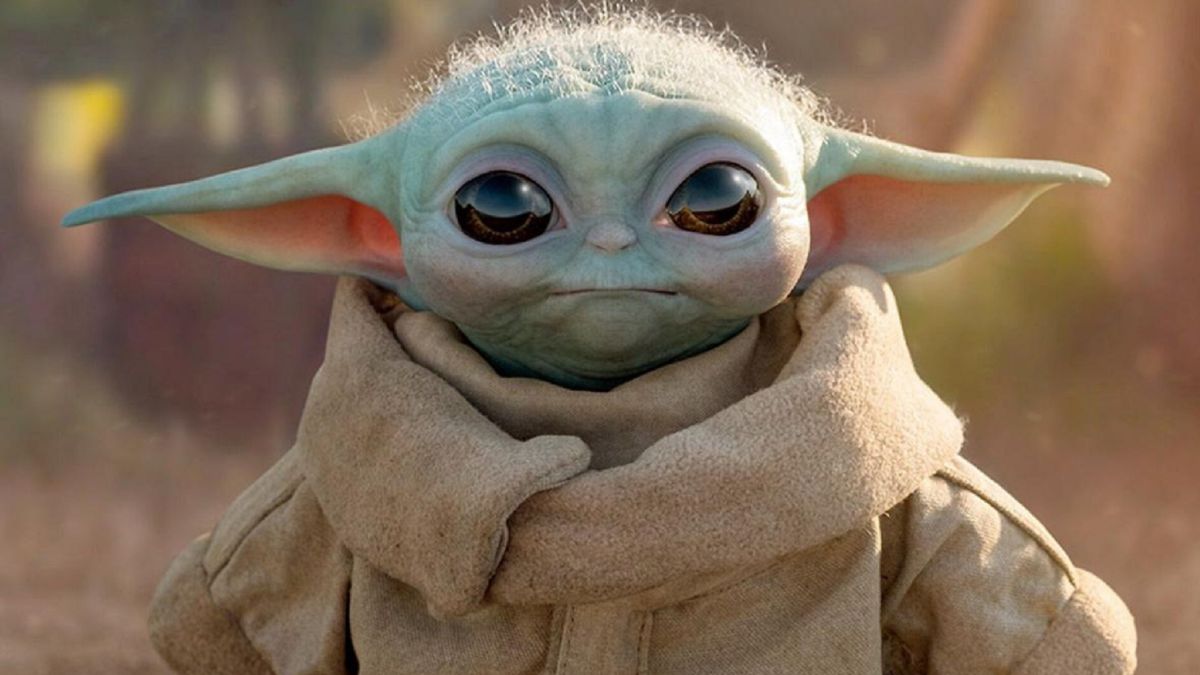 Peluche Baby Yoda de Mandalorian